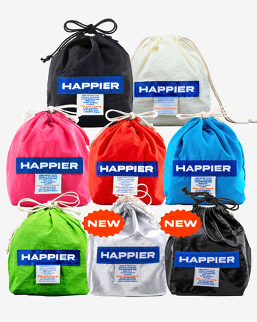 Pouch] Happier label fortune pouch_S – ohlollyday