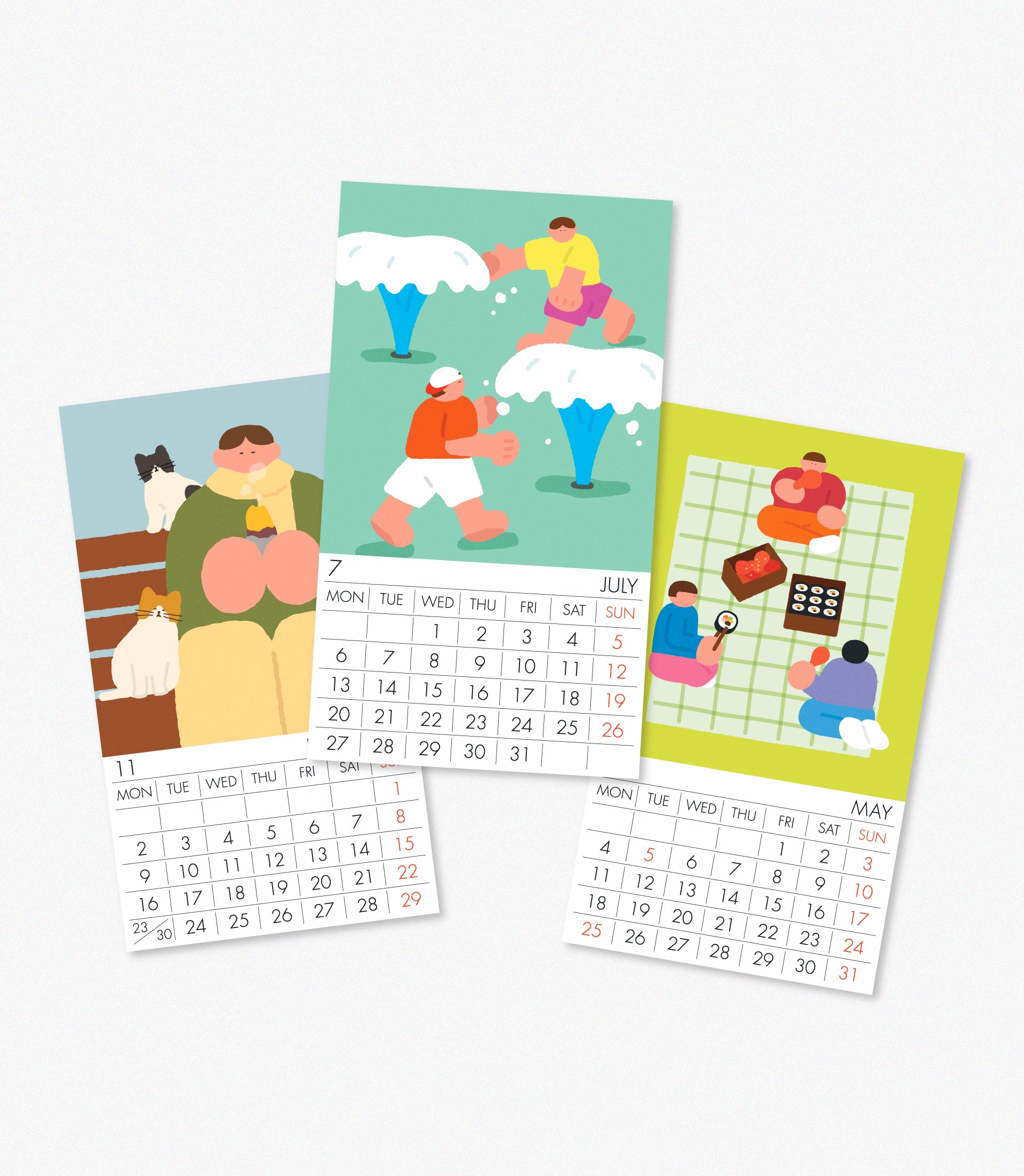 [Calendar] 2026 Wall Calendar