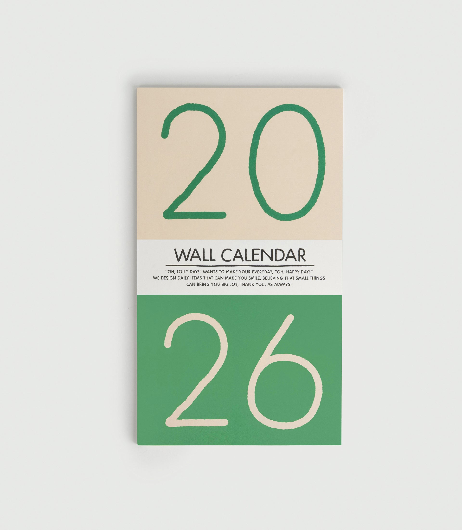 [Calendar] 2026 Wall Calendar