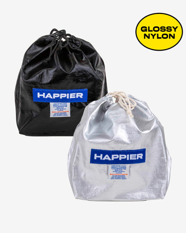 Pouch] Happier label fortune pouch_L – ohlollyday