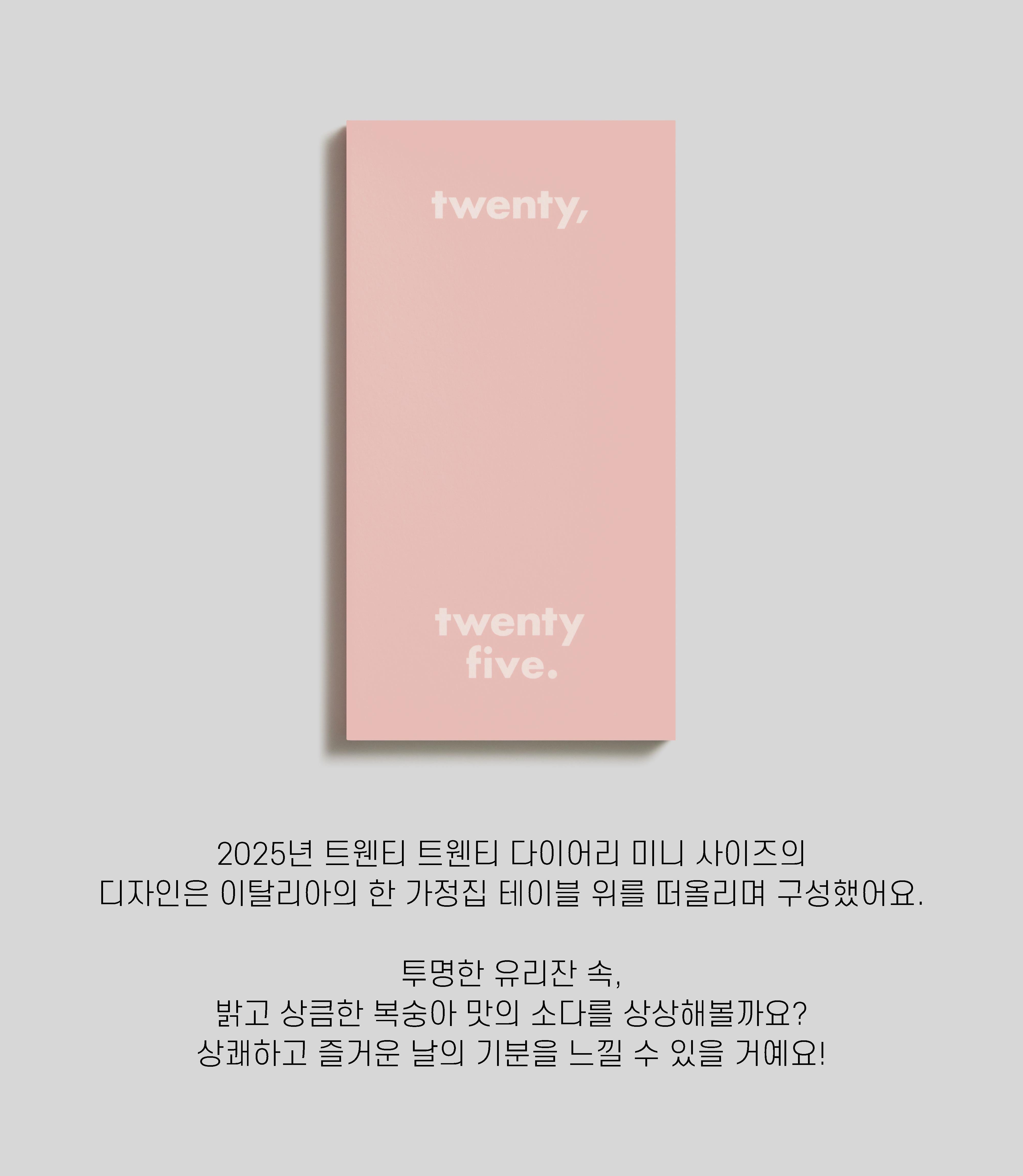 [Expected restock date: Nov 15th] [Diary] twenty,twenty five_2025_mini