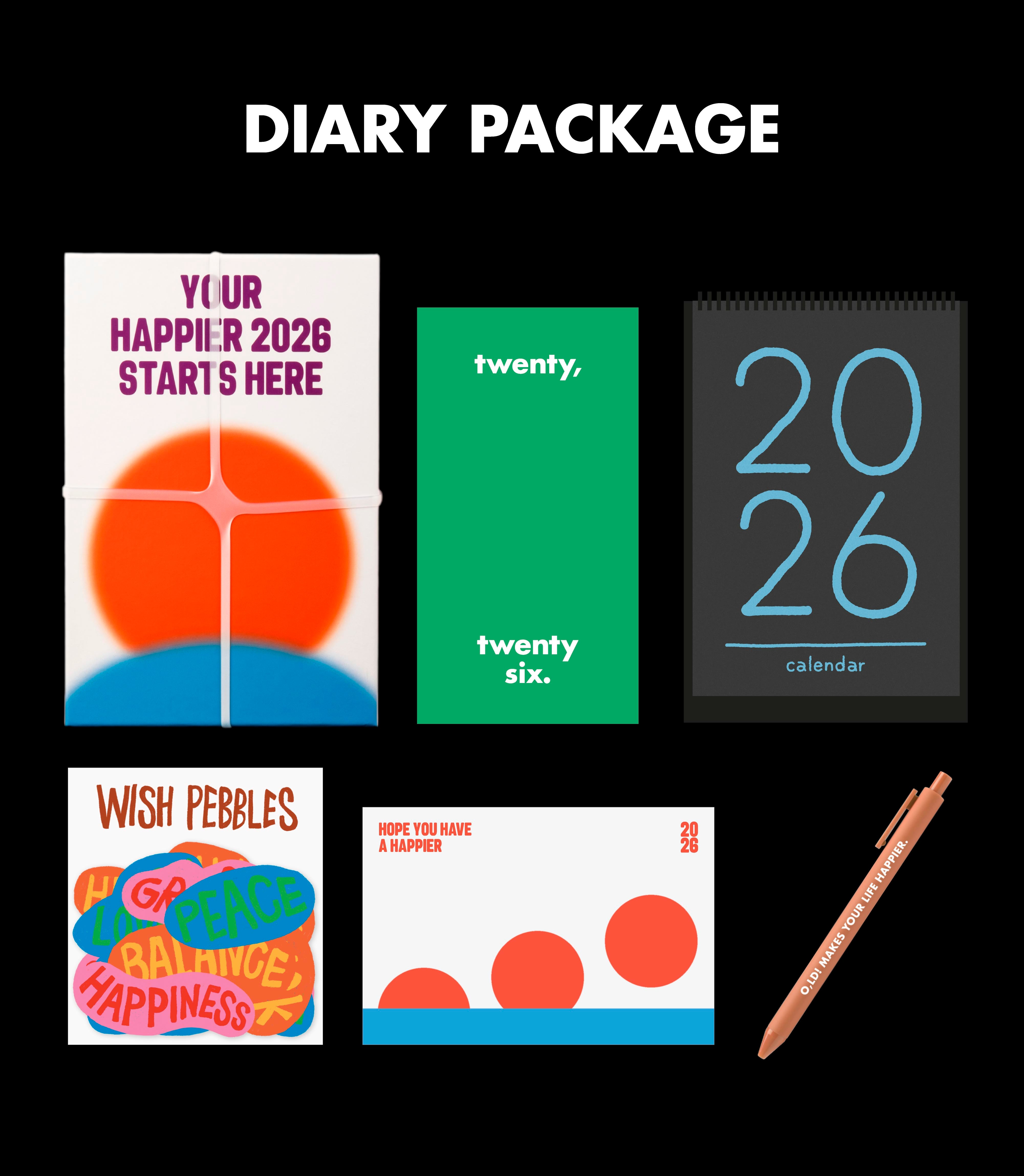 Happier 2026 package_diary