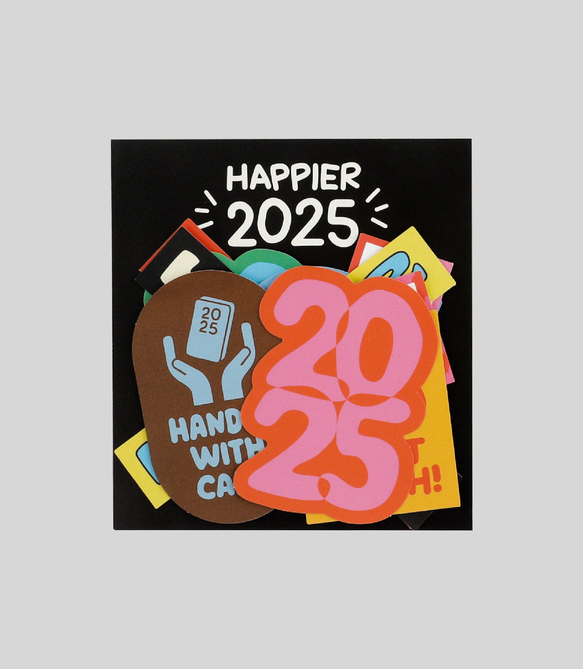 [Sticker] Happier 2025 sticker pack