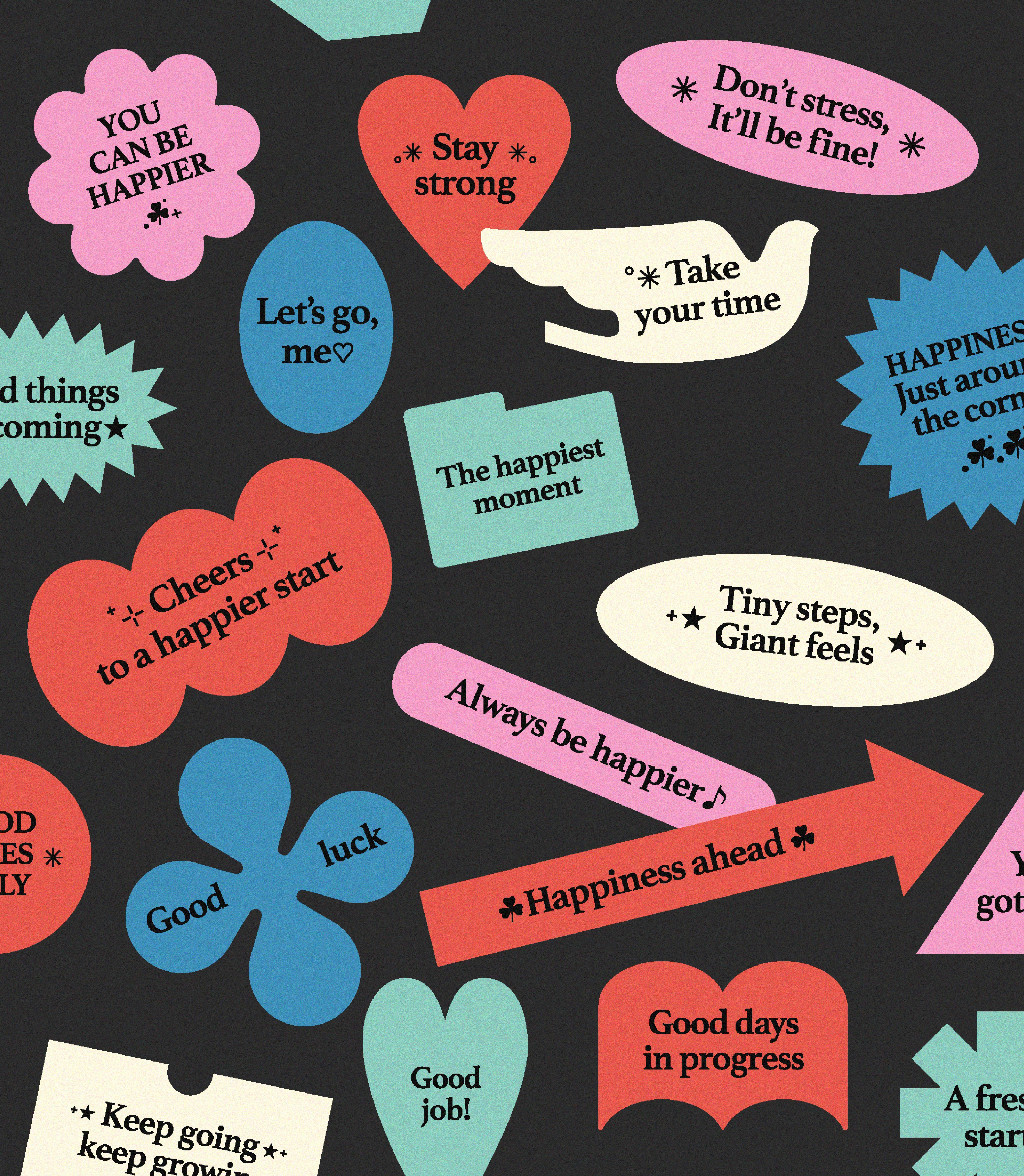 [Sticker] Happy booster sticker