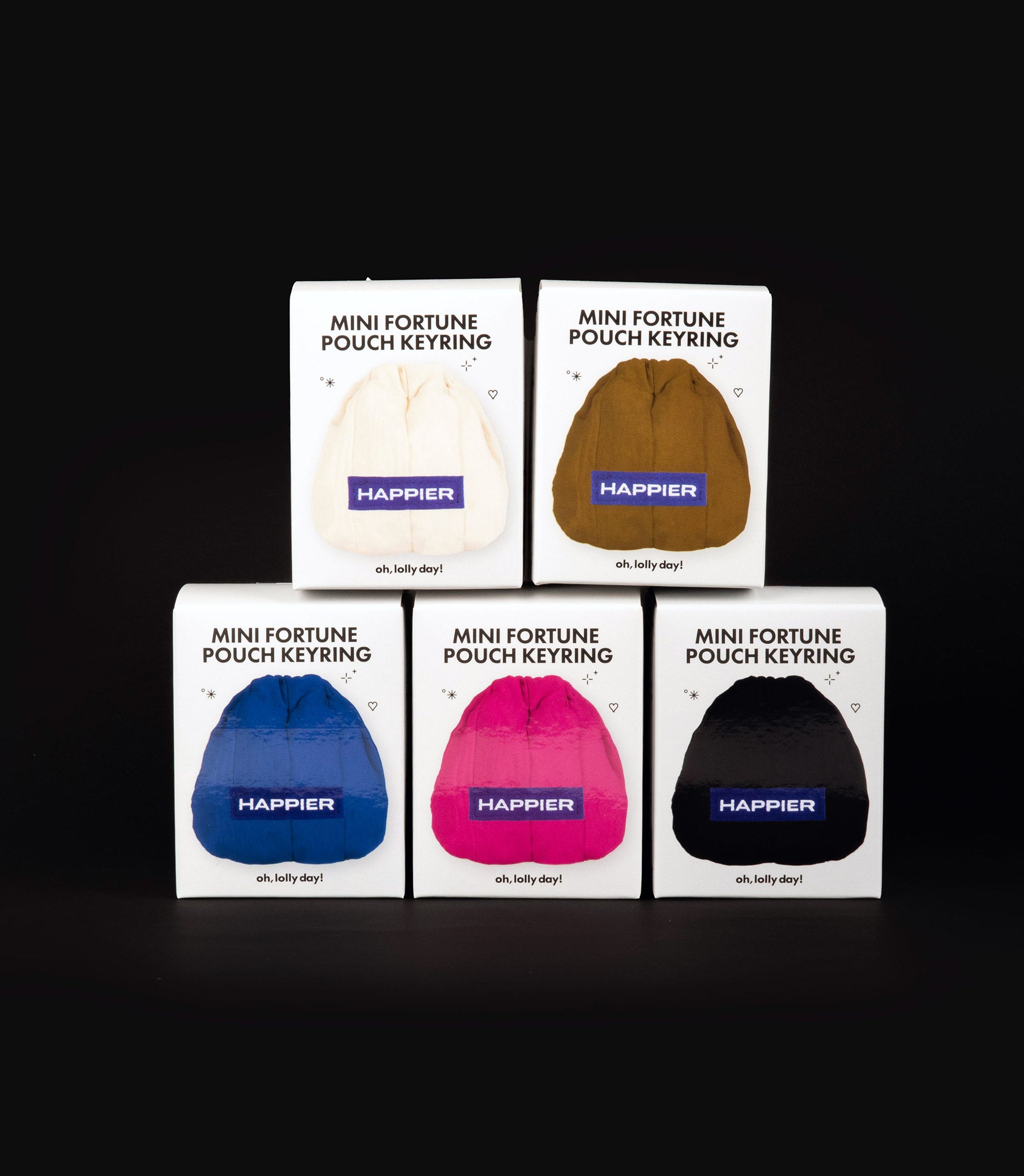 Mini fortune pouch keyring