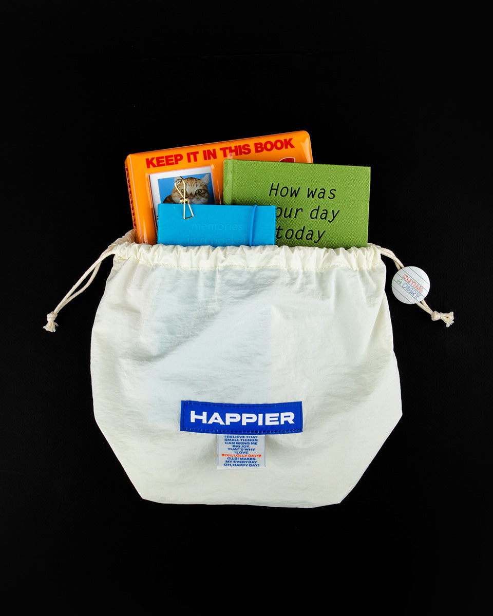 [Pouch] Happier label fortune pouch_L