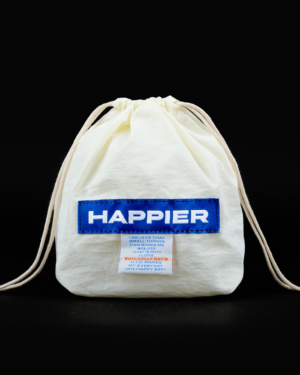 [Pouch] Happier label fortune pouch_S