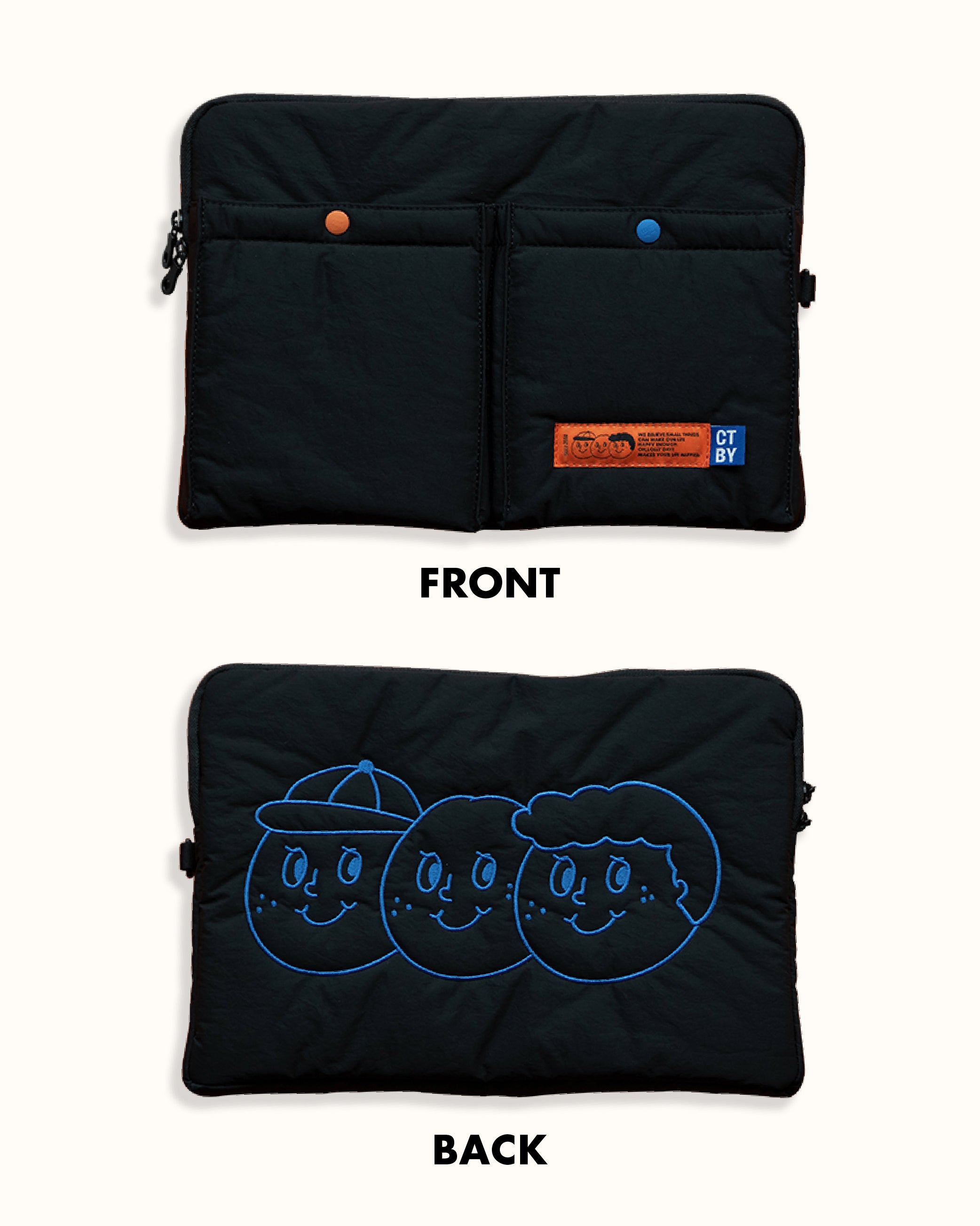 [O,LD! X Sweetch] Laptop pouch