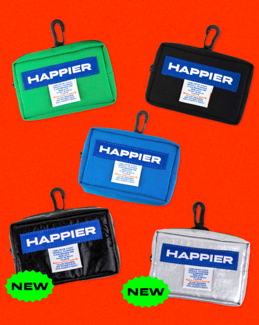 [Pouch] Happier label tofu pouch – ohlollyday