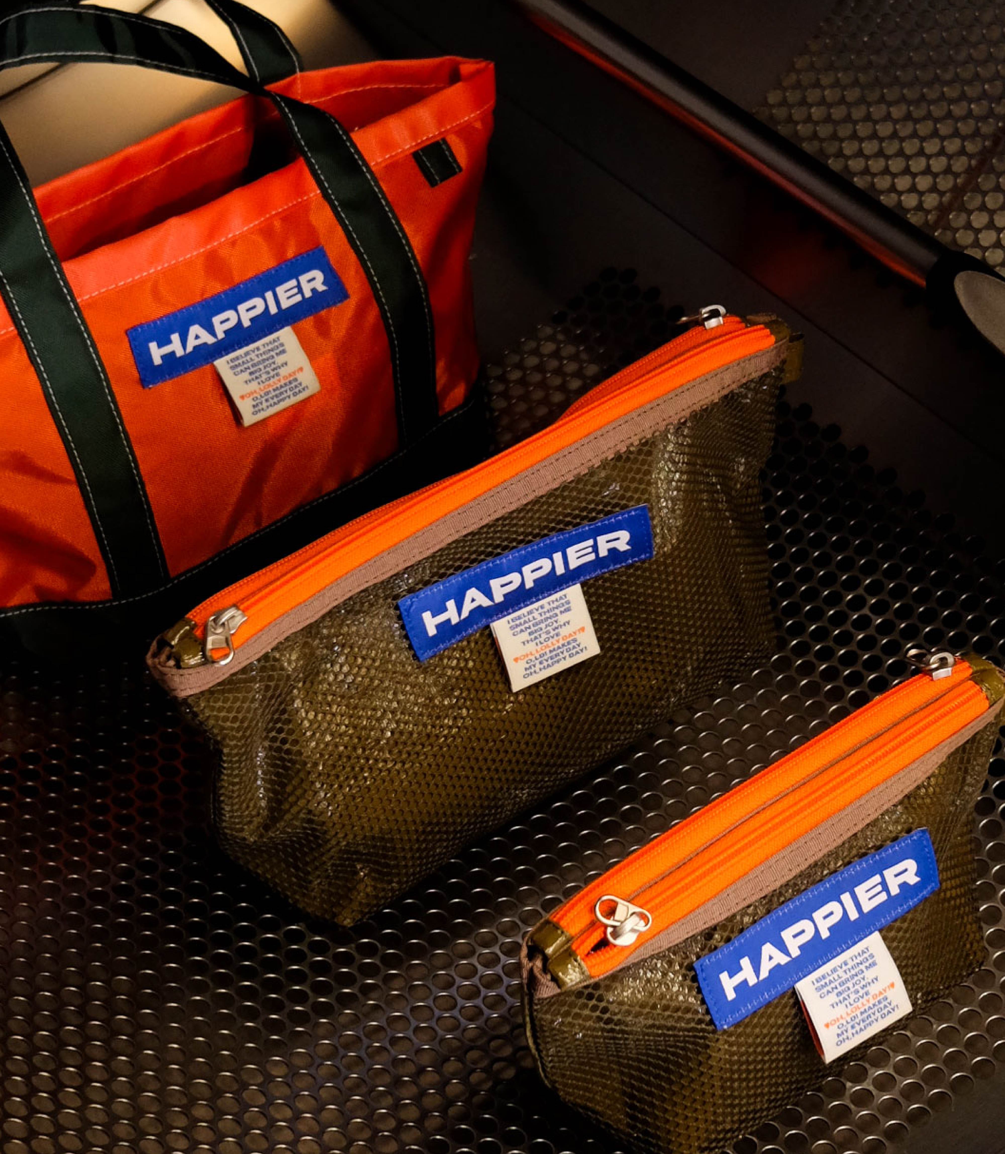 Happier label layer pouch