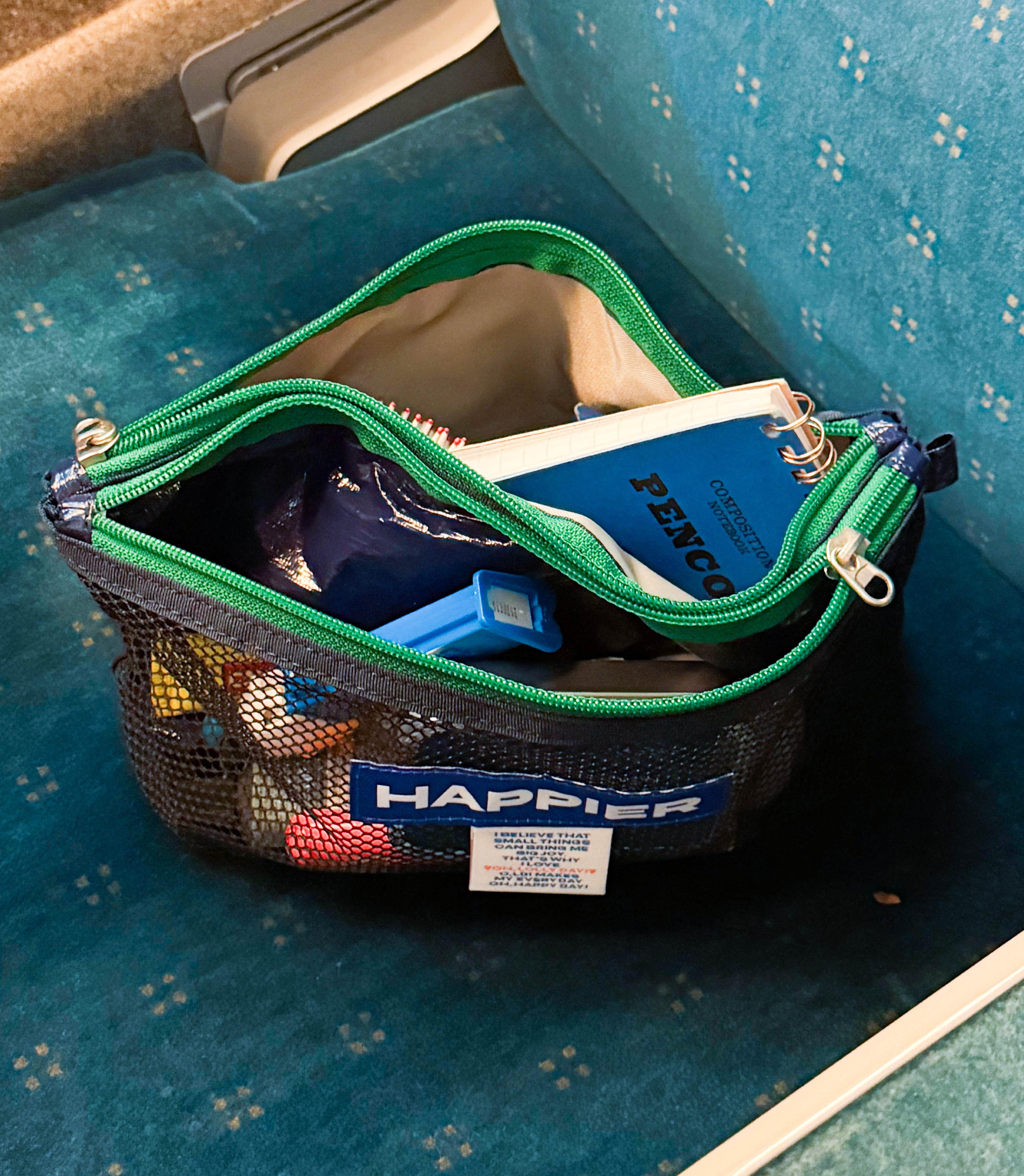 Happier label layer pouch