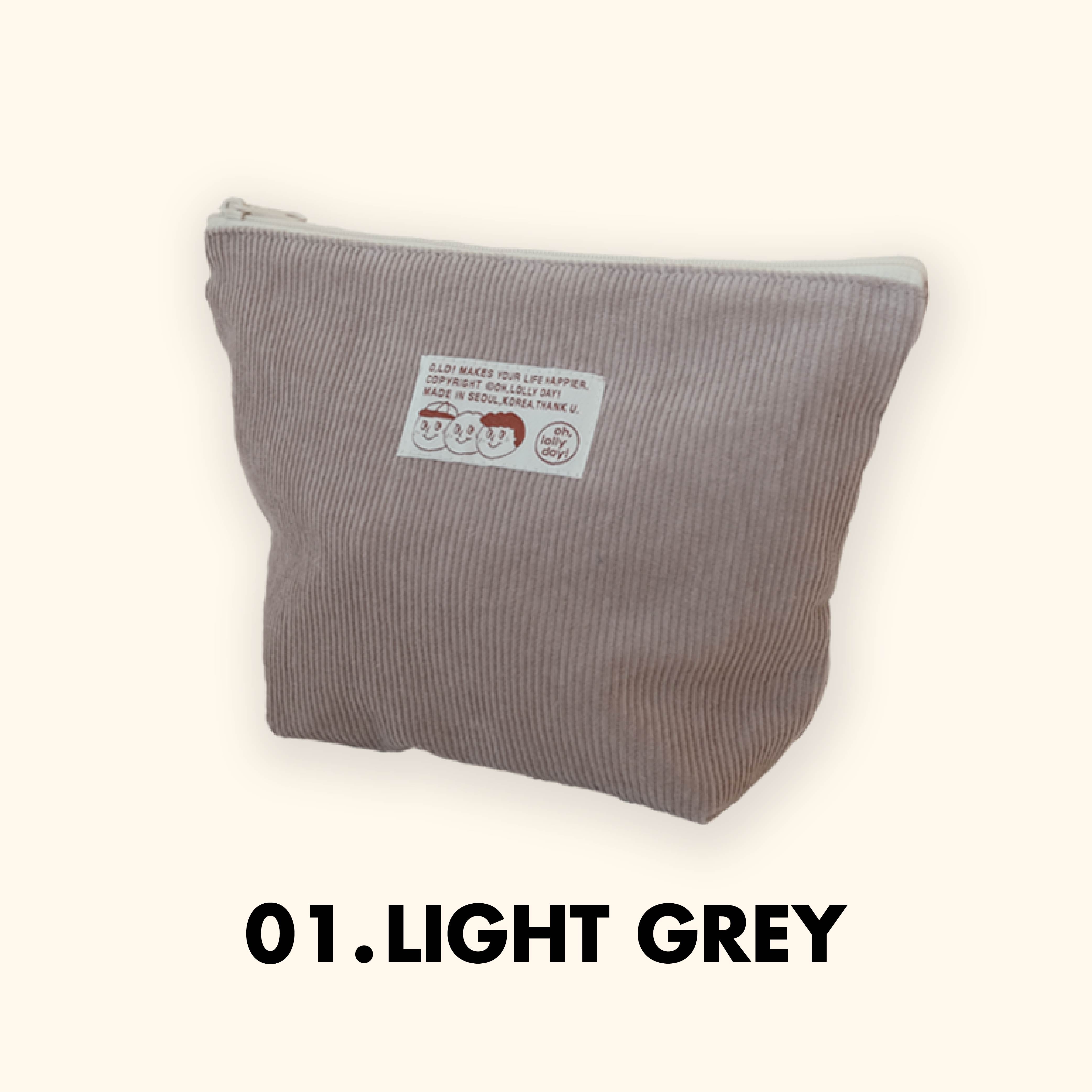 [Pouch] Triangle pouch_Corduroy_M