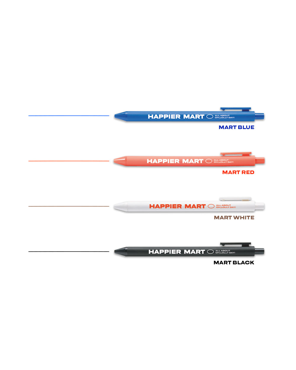 [Pen] HAPPIER MART pen